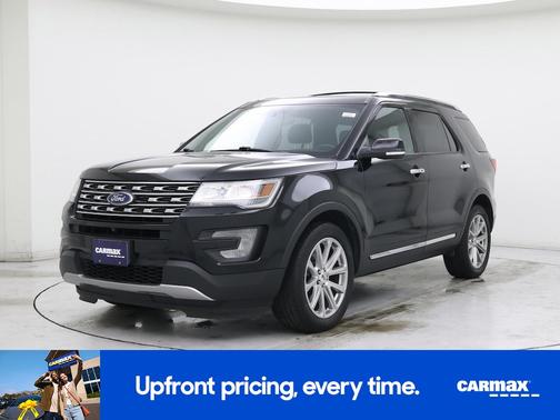 Black 2017 Ford Explorer Limited