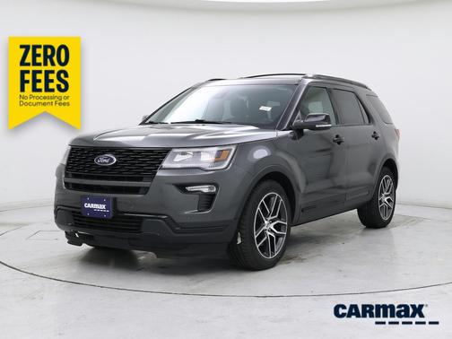 Gray 2019 Ford Explorer Sport
