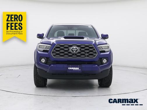 Blue 2022 Toyota Tacoma TRD Sport