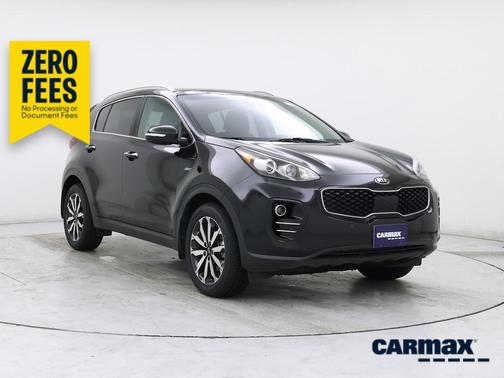 Black 2017 Kia Sportage EX