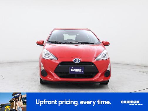 Red 2015 Toyota Prius c Two