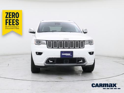White 2019 Jeep Grand Cherokee Overland