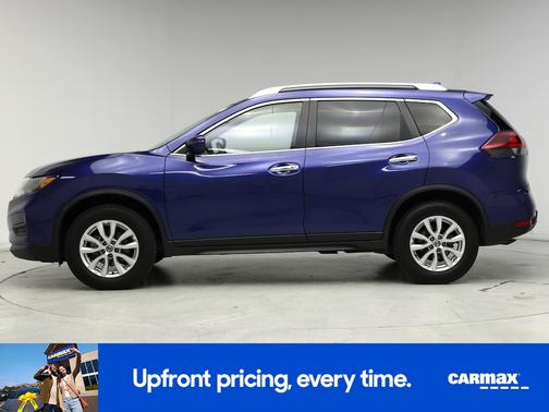 Blue 2020 Nissan Rogue SV