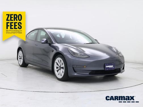 Gray 2023 Tesla Model 3