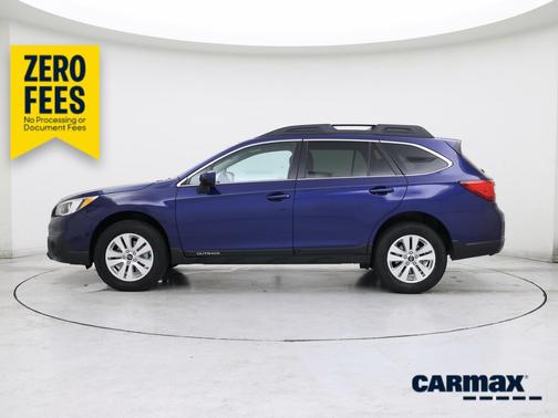 Blue 2016 Subaru Outback 2.5I Premium