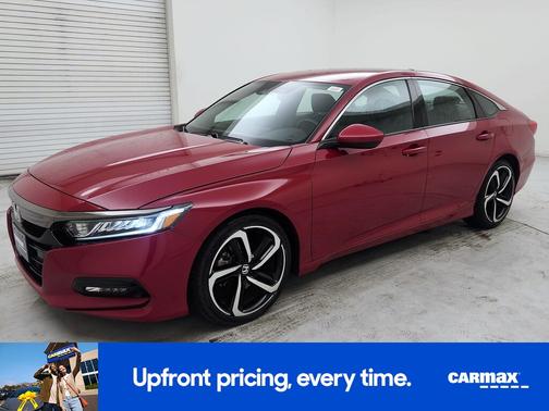 Red 2019 Honda Accord Sport