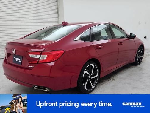 Red 2019 Honda Accord Sport