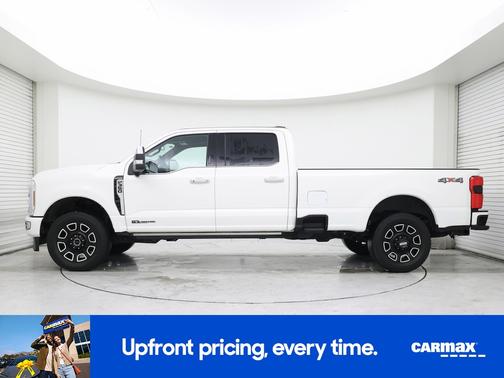 White 2024 Ford F-350 Platinum