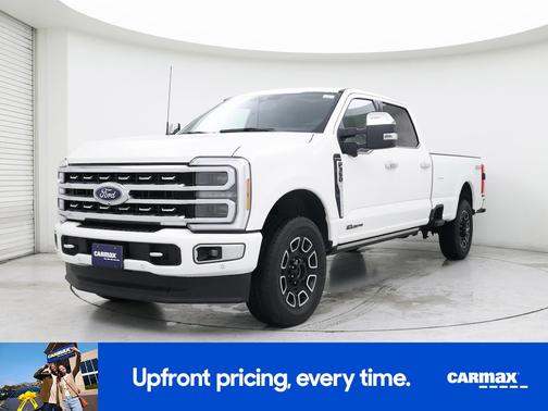 White 2024 Ford F-350 Platinum