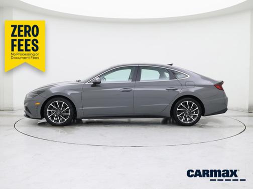 Gray 2020 Hyundai SONATA Limited