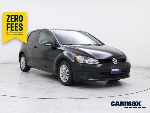 Black 2015 Volkswagen Golf S