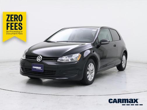 Black 2015 Volkswagen Golf S