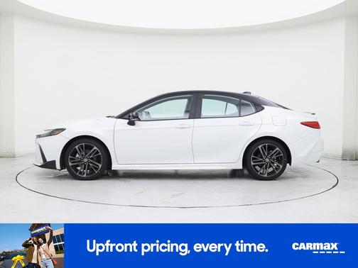 White 2025 Toyota Camry XSE