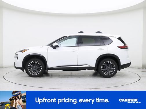 White 2025 Nissan Rogue Platinum