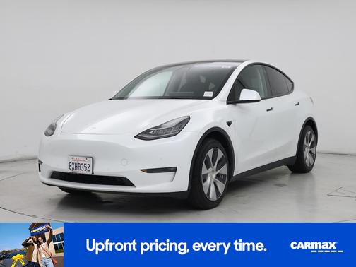 White 2021 Tesla Model Y Long Range