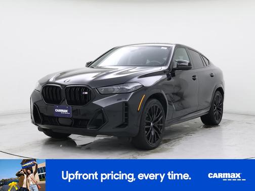 Black 2024 BMW X6 M60