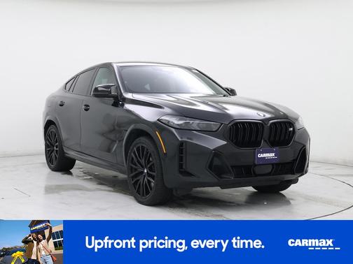 Black 2024 BMW X6 M60