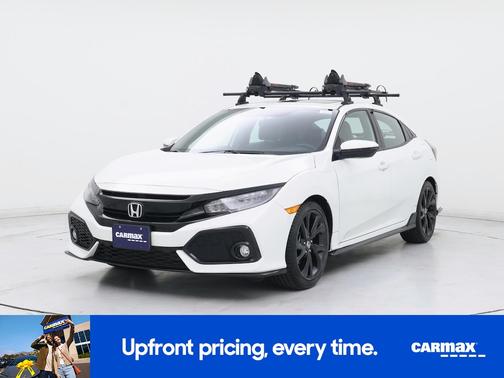 White 2018 Honda Civic Sport Touring