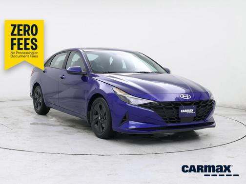 Blue 2022 Hyundai ELANTRA SEL