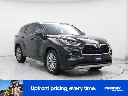 Black 2021 Toyota Highlander Platinum