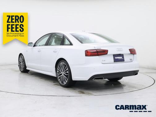 White 2017 Audi A6 Premium Plus