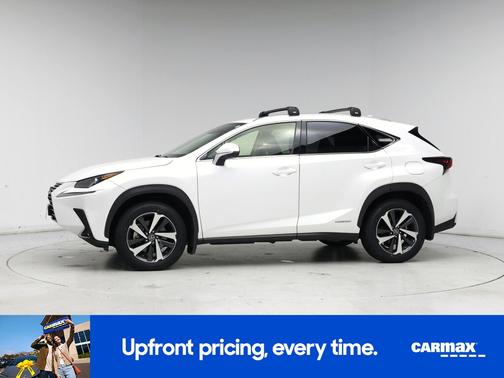 White 2021 Lexus NX 300h