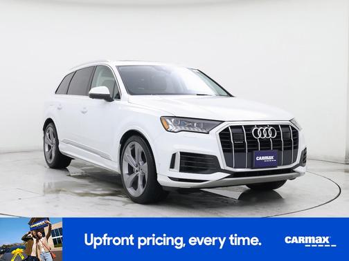 White 2021 Audi Q7 Prestige