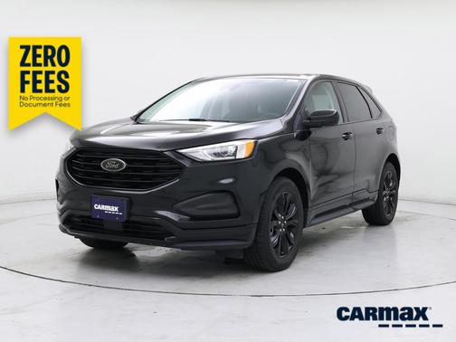 Black 2022 Ford Edge SE