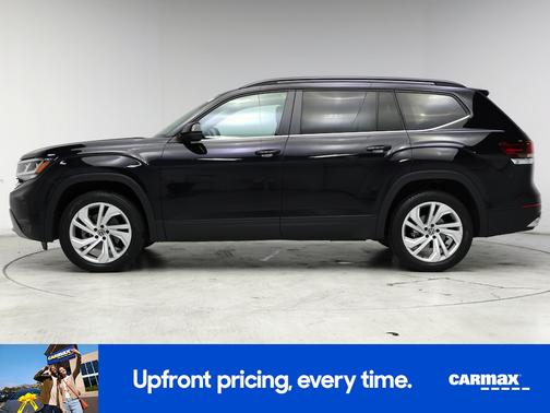 Black 2021 Volkswagen Atlas SE w/Tech