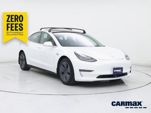 White 2020 Tesla Model 3 Long Range