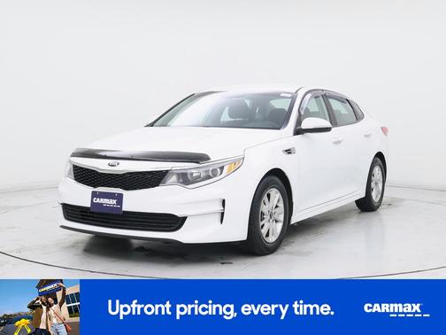 White 2016 Kia Optima LX