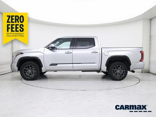 Silver 2023 Toyota Tundra Platinum