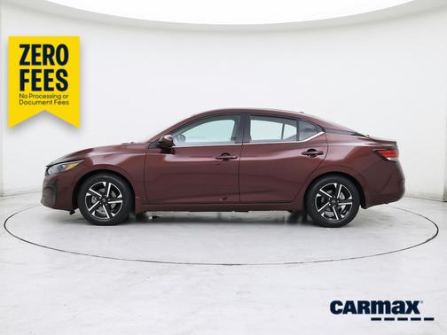 Burgundy 2024 Nissan Sentra SV