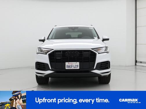 White 2021 Audi Q7 Premium Plus