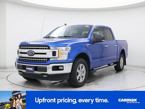 Blue 2019 Ford F-150 XLT
