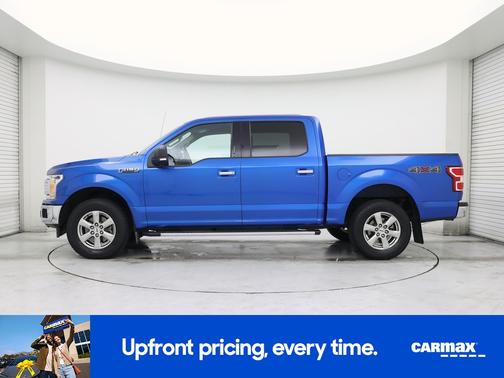 Blue 2019 Ford F-150 XLT