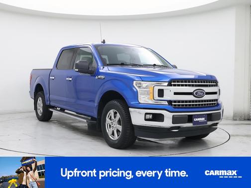 Blue 2019 Ford F-150 XLT