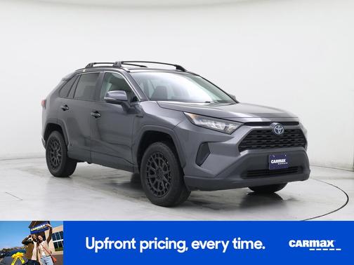 Black 2021 Toyota RAV4 Hybrid LE