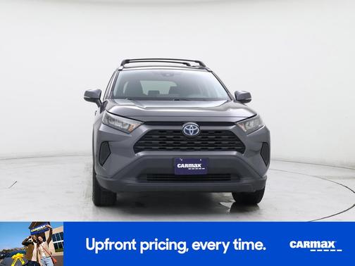 Black 2021 Toyota RAV4 Hybrid LE