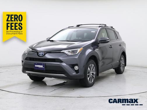Gray 2016 Toyota RAV4 Hybrid XLE