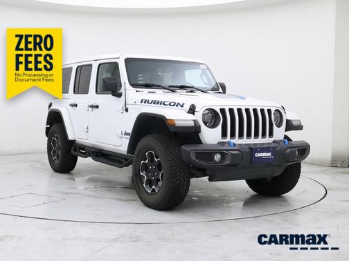 White 2022 Jeep Wrangler Unlimited 4xe Unlimited Rubicon
