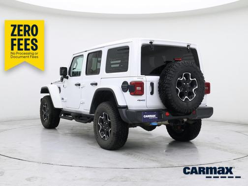 White 2022 Jeep Wrangler Unlimited 4xe Unlimited Rubicon