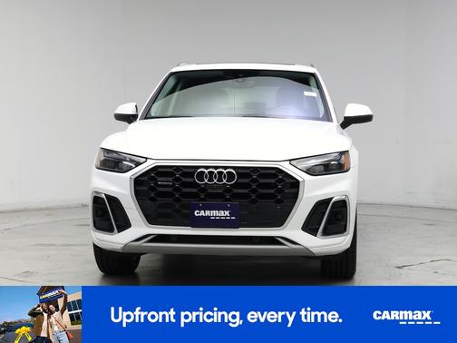 White 2022 Audi Q5 S-Line Premium Plus