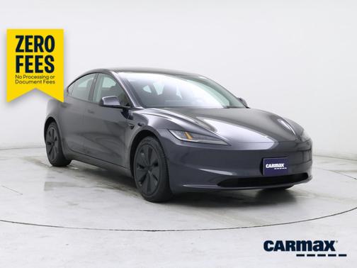 Gray 2025 Tesla Model 3 Long Range