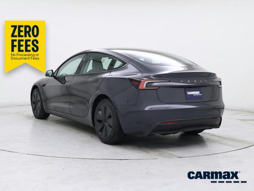 Gray 2025 Tesla Model 3 Long Range