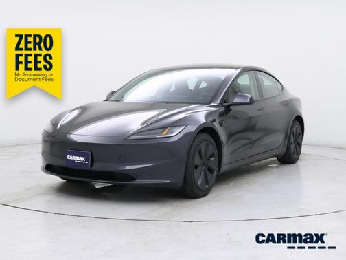 Gray 2025 Tesla Model 3 Long Range