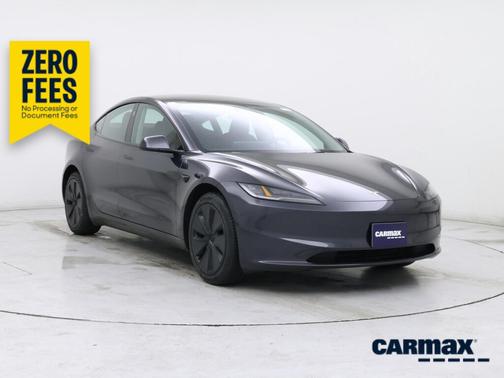 Gray 2025 Tesla Model 3 Long Range