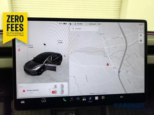 Gray 2025 Tesla Model 3 Long Range