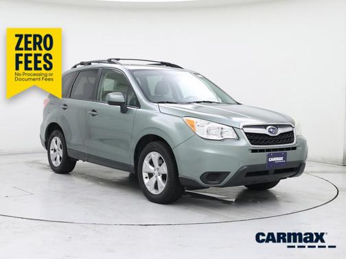 Green 2015 Subaru Forester 2.5I Premium