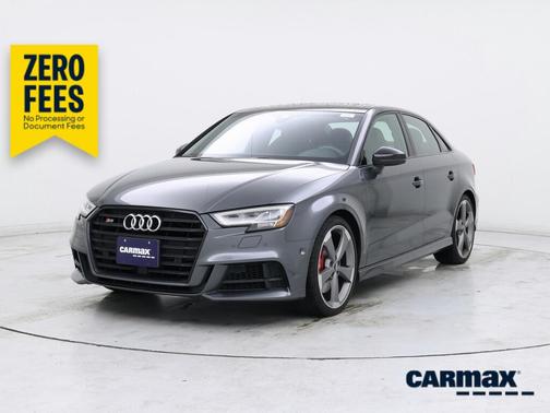 Gray 2020 Audi S3 Premium Plus S-Line